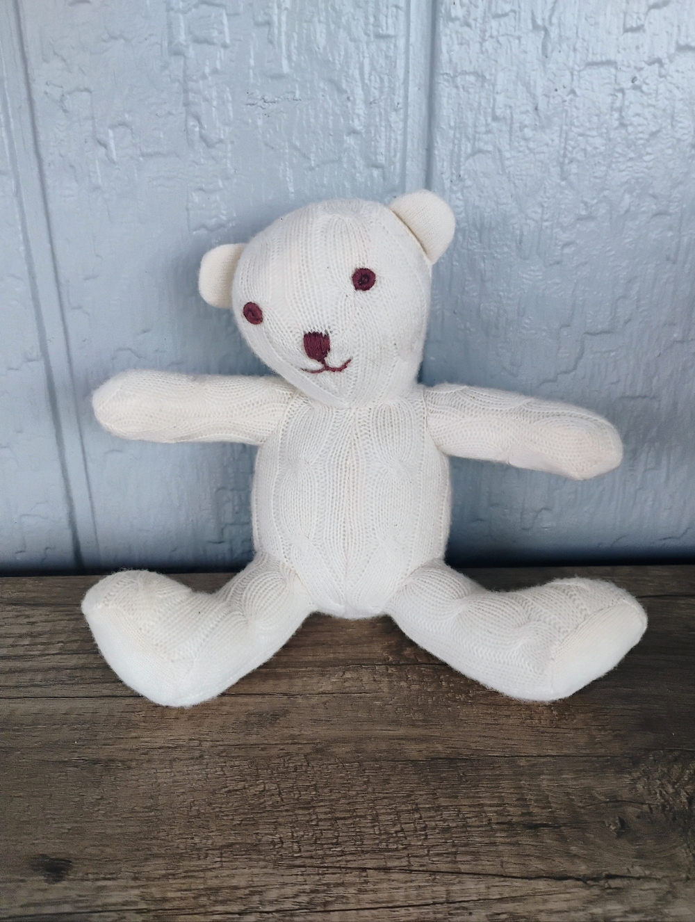 Ralph Lauren cable cashmere bear